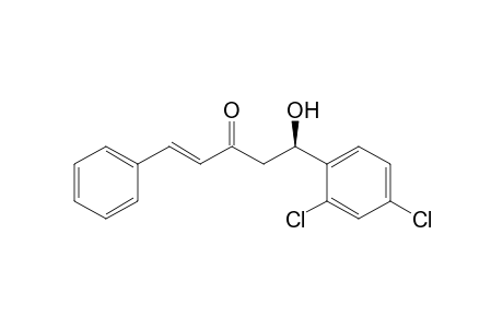 (5R,1E)-5-Hydroxy-5-(2,4-dichlorophenyl)-1-phenyl-1-penten-3-one
