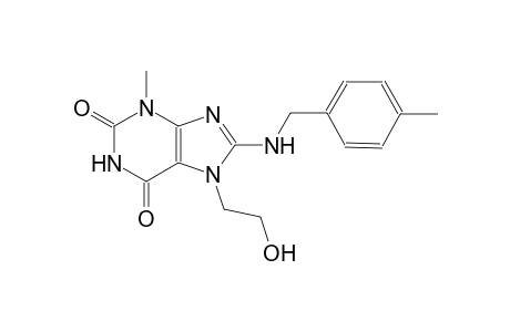 7-(2-hydroxyethyl)-3-methyl-8-[(4-methylbenzyl)amino]-3,7-dihydro-1H-purine-2,6-dione