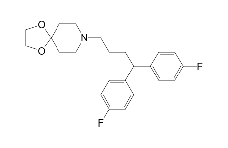 8-(4,4-Bis[4-fluoro-phenyl]-butyl)-1,4-dioxa-8-aza-spiro(4.5)decane