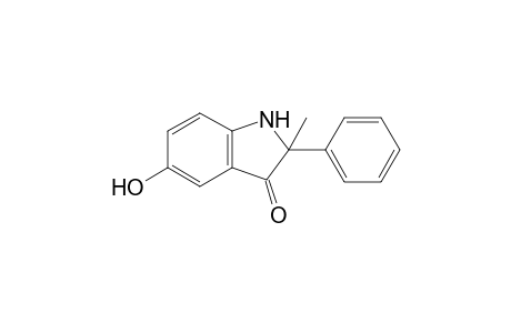 5-Hydroxy-2-methyl-2-phenyl-2,3-dihydro-1H-indole-3-one