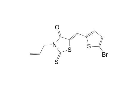 (5Z)-3-allyl-5-[(5-bromo-2-thienyl)methylene]-2-thioxo-1,3-thiazolidin-4-one