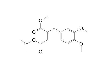racemic 4-isopropyl 1-methyl 2-(3,4-methoxybenzyl)suocinate