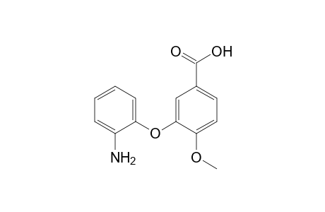 4-Methoxy-3-(2-aminohenoxy)benzoic acid