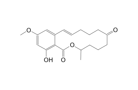 (3S)-16-hydroxy-14-methoxy-3-methyl-3,4,5,6,9,10-hexahydro-1H-2-benzoxacyclotetradecin-1,7(8H)-dione