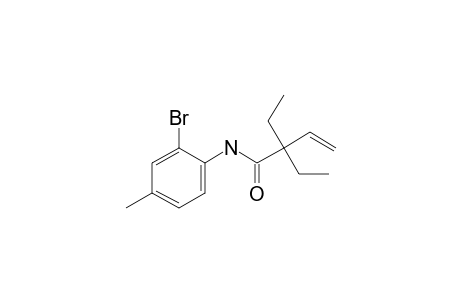 N-(2-bromo-4-methylphenyl)-2,2-diethylbut-3-enamide