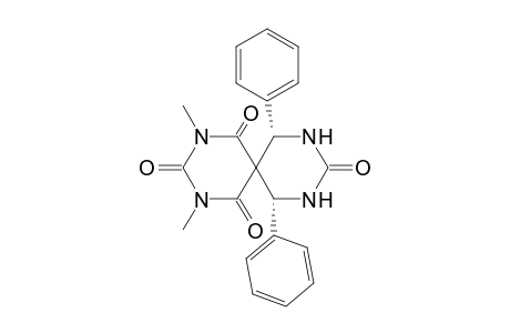 (7S,11R)-7,11-Diphenyl-2,4-dimethyl-2,4,8,10-tetraazaspiro[5.5]undecane-1,3,5,9-tetraone