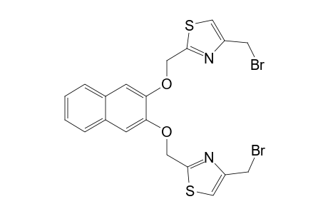 2,3-Bis[2-(4-bromomethyl)thiazolyl]methyloxy]naphthalene