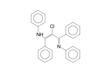 1,5-Diaza-1,3-pentadiene, 3-chloro-1,2,4,5-tetraphenyl-