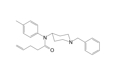 N-(1-Benzylpiperidin-4-yl)-N-(4-methylphenyl)pent-4-enamide