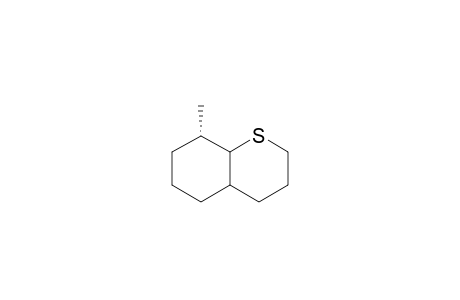 8a-Methyl-trans-1-thiadecalin