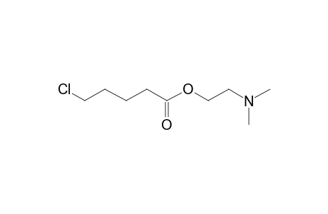 5-Clorovaleric acid, 2-dimethylaminoethyl ester