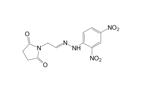N-(formylmethyl)succinimide, (2,4-dinitrophenyl)hydrazone