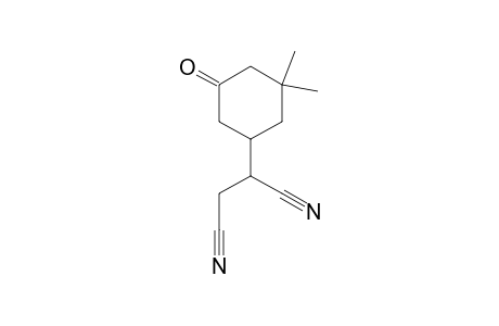 2-(3,3-Dimethyl-5-oxocyclohexyl)succinonitrile