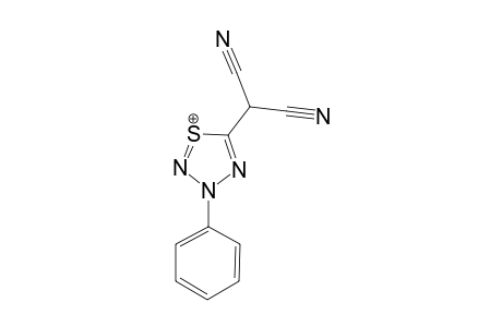 3-PHENYL-5-DICYANOMETHYL-1,2,3,4-THIATRIAZOLE