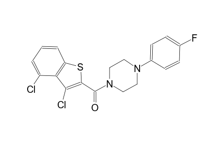 1-[(3,4-dichloro-1-benzothien-2-yl)carbonyl]-4-(4-fluorophenyl)piperazine