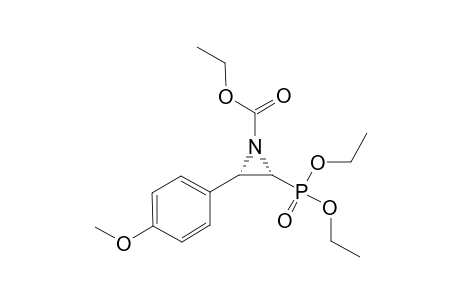 (R)-(1-R*,2-R*)-DIETHYL-[1,2-[N-(ETHOXYCARBONYL)-AZIRIDINO]-2-(PARA-METHOXYPHENYL)-ETHYL]-PHOSPHONATE