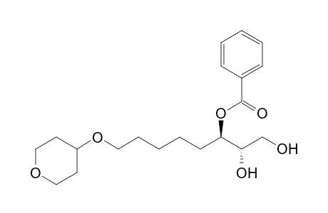 (2S,3R)-3-Benzoyloxy-8-(2'-tetrahydropyranyl)oxy-1,2-octandiol