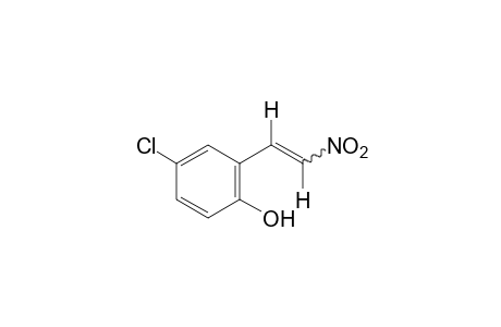 4-chloro-2-(2-nitrovinyl)phenol