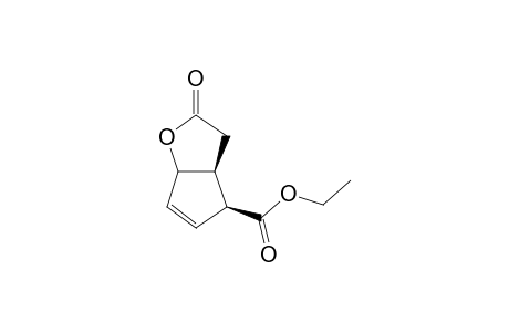Ethyl 6-oxa-7-oxobicyclo[3.3.0]oct-3-en-2-carboxylate