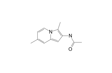 N-(3,7-DIMETHYL-INDOLIZIN-2-YL)-ACETAMIDE