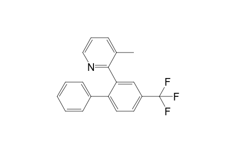 3-Methyl-2-(4-(trifluoromethyl)-[1,1'-biphenyl]-2-yl)pyridine