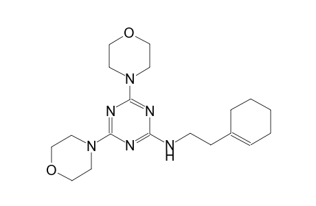 (2-Cyclohex-1-enyl-ethyl)-(4,6-di-morpholin-4-yl-[1,3,5]triazin-2-yl)-amine