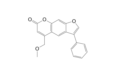 5-(methoxymethyl)-3-phenyl-7-furo[3,2-g][1]benzopyranone
