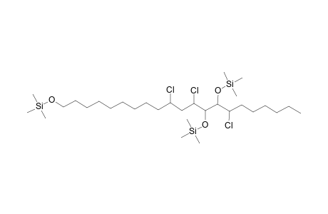 Silane, [[3,5-dichloro-1-(1-chloroheptyl)-1,2,14-tetradecanetriyl]tris(oxy)]tris[trimethyl-