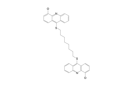 9,9'-(1'',8''-DI-THIAOCTYL)-BIS-(4-HYDROXY-ACRIDINE)