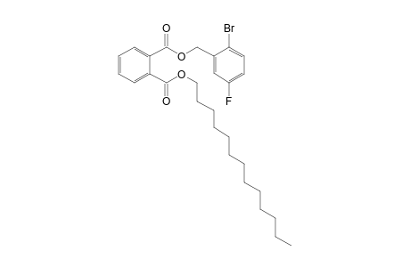 Phthalic acid, 2-bromo-5-fluorobenzyl tridecyl ester