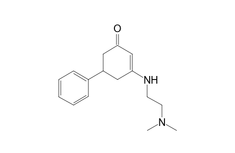 Cyclohex-2-enone, 3-(2-dimethylaminoethylamino)-5-phenyl-