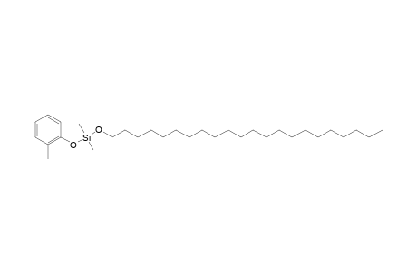 Silane, dimethyl(2-methylphenoxy)docosyloxy-