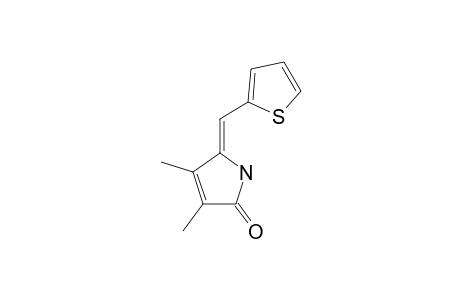 Z-3,4-DIMETHYL-5-(2-THIENYLMETHYLIDENE)-3-PYRROLIN-2-ONE