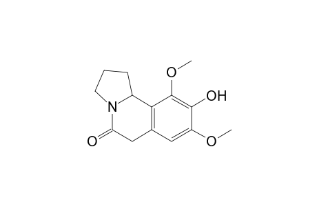 Pyrrolo[2,1-a]isoquinolin-5(1H)-one, 2,3,6,10b-tetrahydro-9-hydroxy-8,10-dimethoxy-
