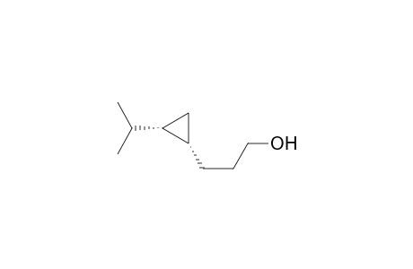 3-[(1S,2S)-2-isopropylcyclopropyl]propan-1-ol