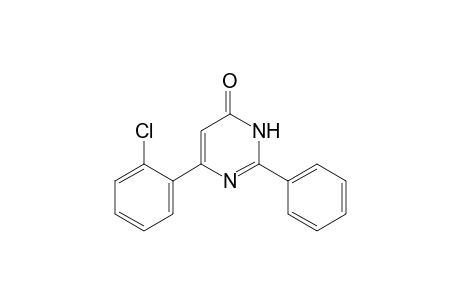 6-(o-chlorophenyl)-2-phenyl-4(3H)-pyrimidinone