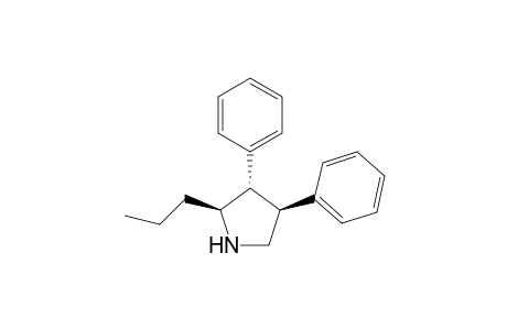 3.alpha.,4.beta.-Diphenyl-2.beta.-propylpyrrolidine