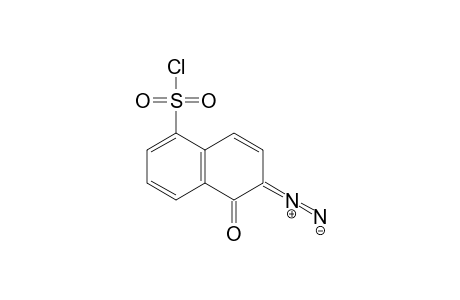 6-diazo-5,6-dihydro-5-oxo-1-naphthalenesulfonyl chloride