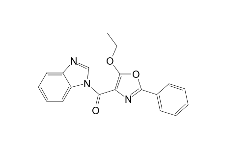 1-[(5-Ethoxy-2-phenyl-4-oxazolyl)carbonyl]-1H-benzimidazole