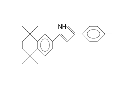 1H-Pyrrole, 4-(4-methylphenyl)-2-(5,6,7,8-tetrahydro-5,5,8,8-tetramethyl-2-naphthalenyl)-