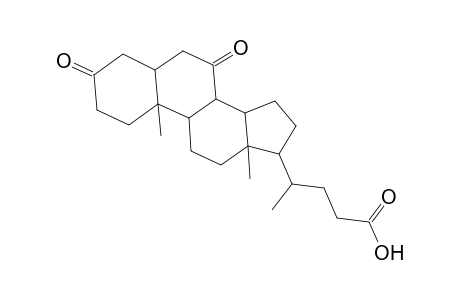 Cholan-24-oic acid, 3,7-dioxo-, (5.beta.)-