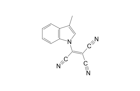 (3-methylindol-1-yl)ethenetricarbonitrile
