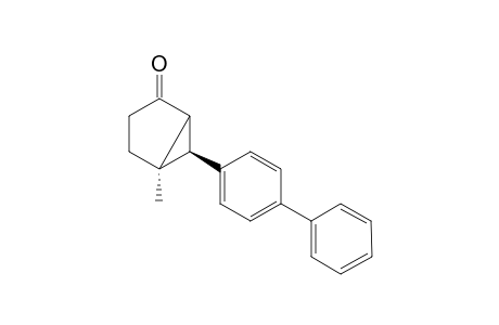 trans-6-Biphenylyl-5-methylbicyclo[3.1.0]hexane-2-one