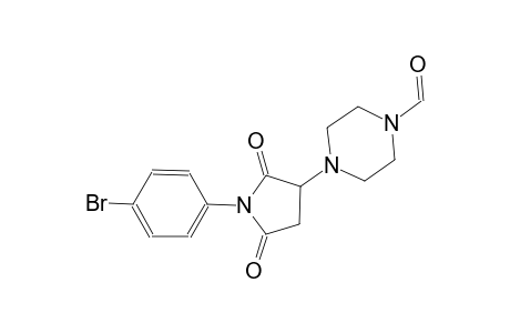 4-[1-(4-bromophenyl)-2,5-dioxo-3-pyrrolidinyl]-1-piperazinecarbaldehyde