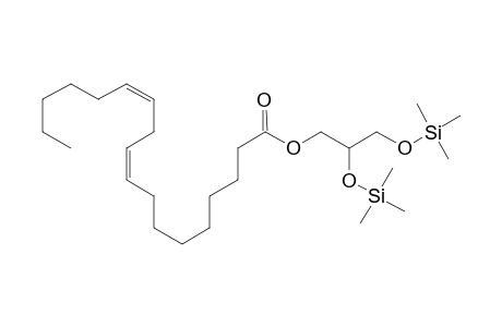 9,12-Octadecadienoic acid (Z,Z)-, 2,3-bis[(trimethylsilyl)oxy]propyl ester