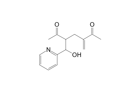 syn-3-[Hydroxy(2-pyridyl)methyl]-5-methyleneheptan-2,6-dione