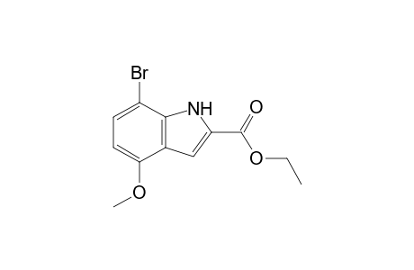 7-bromo-4-methoxy-1H-indole-2-carboxylic acid ethyl ester