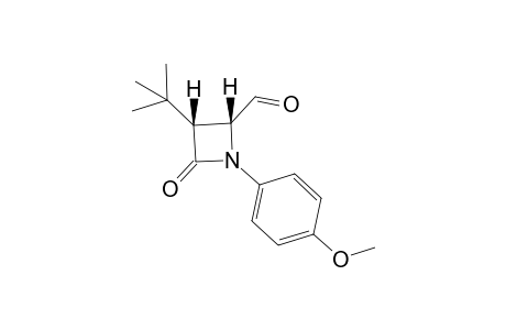 cis-3-t-Butyl-4-formyl-1-(4-methoxyphenyl)azetidin-2-one
