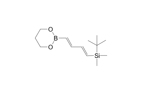 1-[(t-Butyl)dimethylsilyl]-4-(1',3'-dioxaborinan-2'-yl)buta-1,3-diene