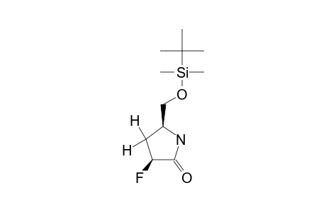 (3S,5S)-5-[(TERT.-BUTYLDIMETHYLSILYLOXY)-METHYL]-3-FLUORO-PYRROLIDIN-2-ONE